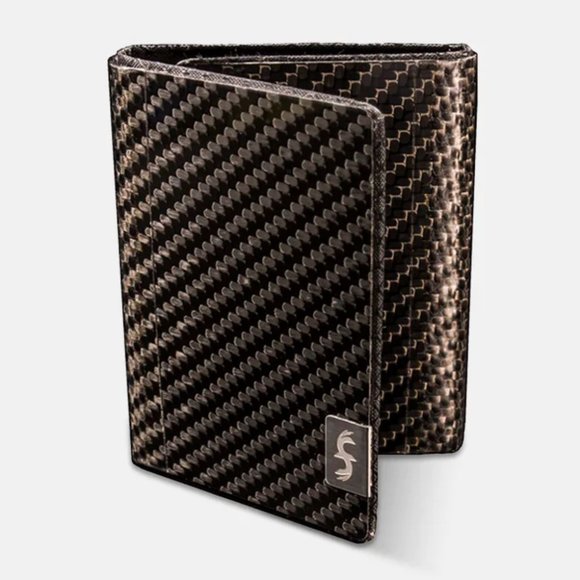 Common Fibers Other - New In Box Common Goods Carbon Fiber RFID Blocking Trifold Wallet Great Gift!